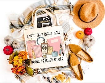 Doing Teacher Stuff Tote Bag