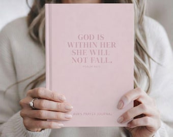 Personalized Prayer Journal, Christian Gift for Women