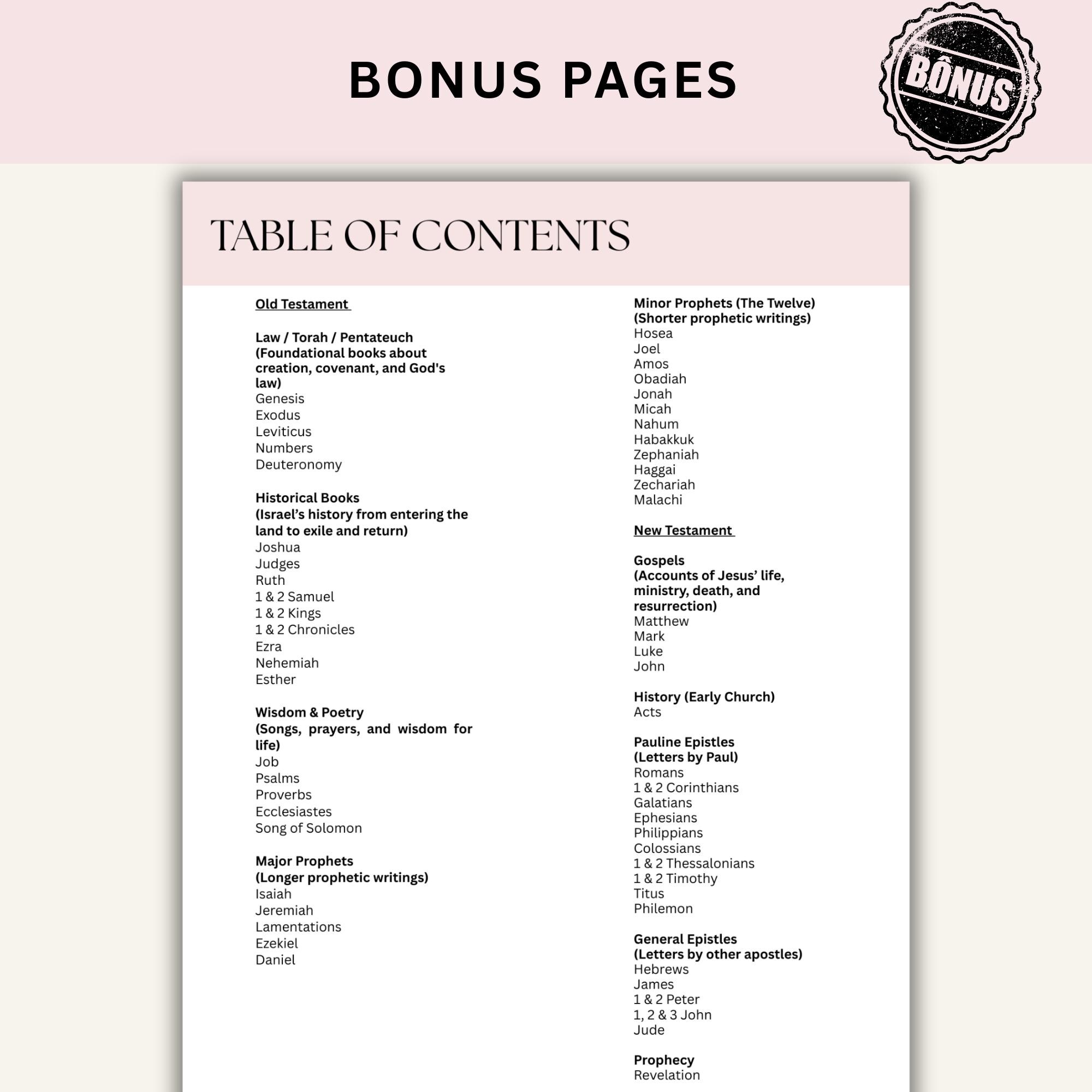 Complete Bible Study Guide Bundle, Entire Bible Made Simple, 66 Books ...