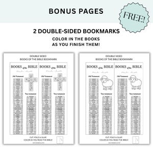 Printable Bible Study Template Bundle, SOAP Method, Digital Bible Study Tool (PDF Instant Download) image 6