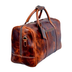 Leather Duffle Bag Men Personalized, Personalized Gift for Men, Monogrammed Duffel Bag, Gift for Him, Boyfriend Gift, Husband Birthday Gift