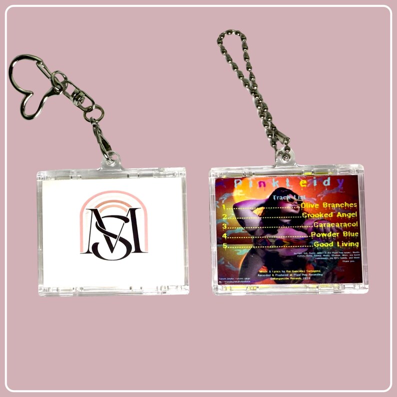 Personalized Photo Mini CD Keychain With NFC Tag | Custom Album Style ...