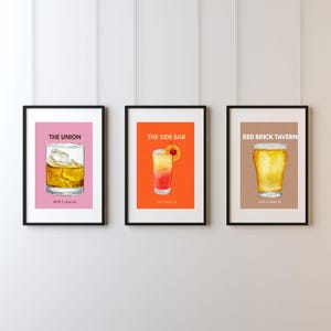Ohio University Bars Athens Wall Prints Digital Files for Posters (10 Images)