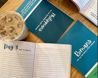 Romans All-In-One Bible Study Journal I An In Depth Devotional for People on the Go