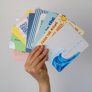 Christian Postcard Bundle | 10 Bible Verse & Encouragement Postcards for College Girls