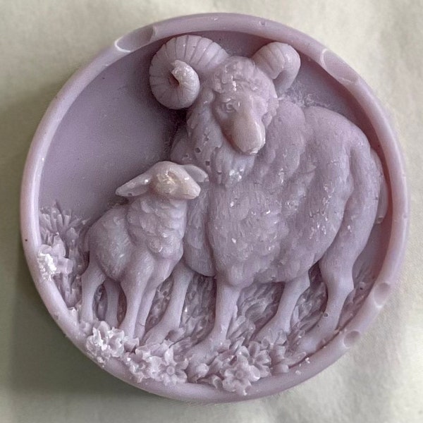 Cold Processed Goat's Milk + Tallow Farm Soap made with Lavender