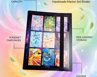 Pasta Master de Evoluções do Eevee – Pasta Pokémon Personalizada (360 Cartas)