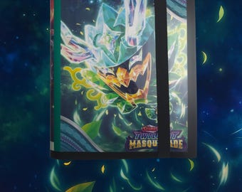 pokemon twilight masquerade cards TCG: SCARLET AND VIOLET BUILD AND BATTLE : Toys & Games Encounter the legendary Ogerpon and new Pokémon like Bloodmoon Ursaluna ex Handmade Pokémon Twilight Masquerade Binder