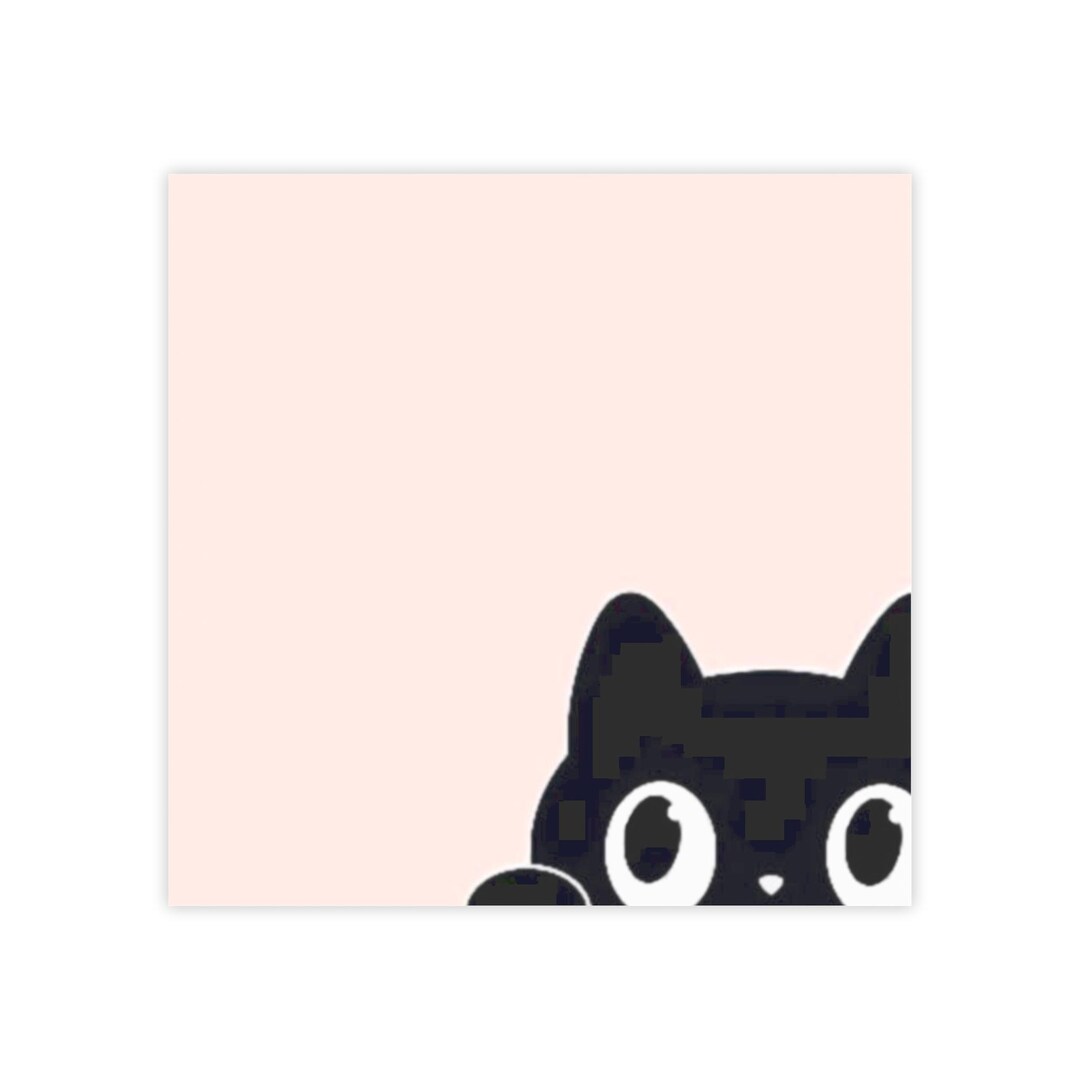 Cute Cat Post-it Note Pads, Sticky Notes, Cat Lover Gifts, Office ...