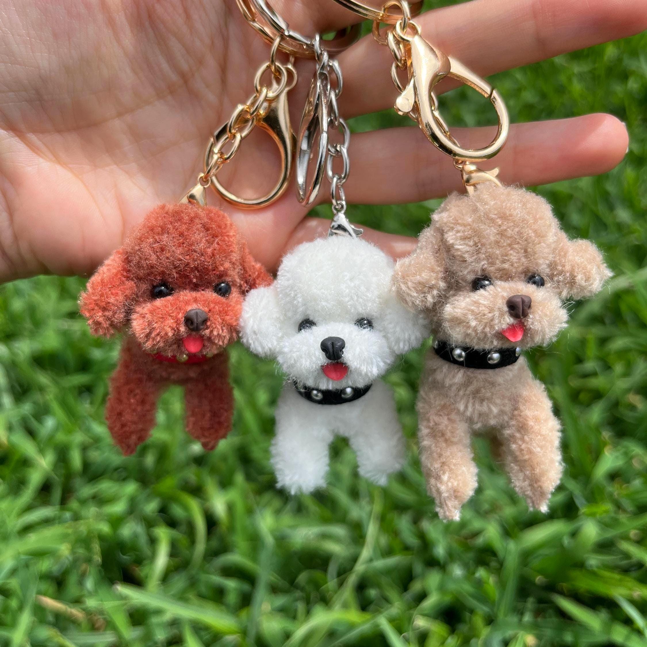 Poodle Keychain - Etsy