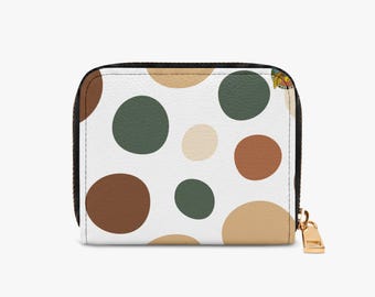 V.I. For Life Polka Dot Compact Wallet