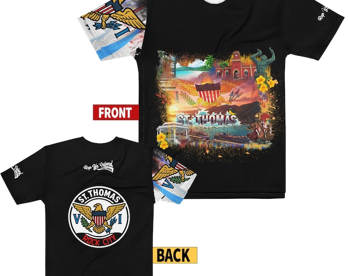 St. Thomas Heritage T-Shirt – Rep Yo Island VI Tee