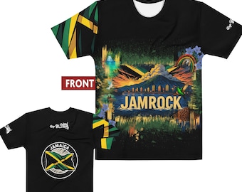 Jamaica Men's Heritage T-Shirt – Island Pride Tee by Cubix Cre8tions