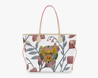 VI in Bloom – Virgin Islands For Life Floral Tote