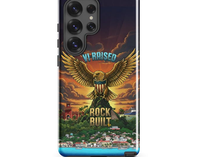 VI Raised Rock Built Tough case for Samsung®