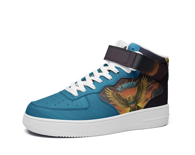 Unisex VI Raised Rock Built Custom High-Top Sneakers