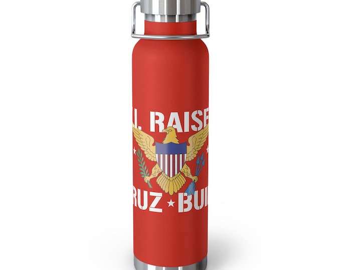 V.I. Raised - Cruz Built | Copper Vacuum Insulated Bottle, 22oz