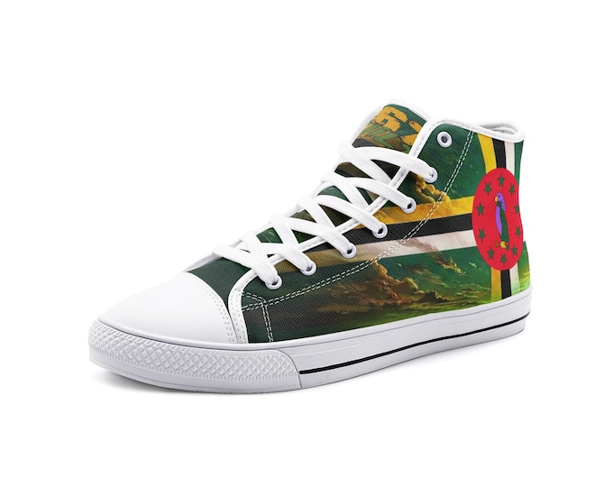 Dominica 767 Built Unisex High Top Canvas Shoes