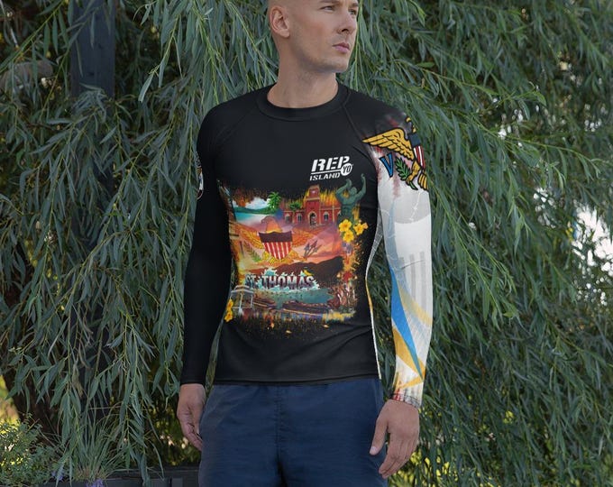 St. Thomas Rash Guard | Rep Yo Island VI Men’s Long Sleeve Shirt