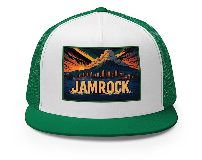 Jamaican *Trucker* Cap | Rep' Yo Island Collection