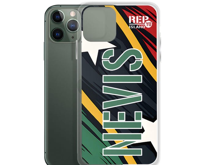 Nevis Clear Case for iPhone® | Rep Yo’ Island Collection
