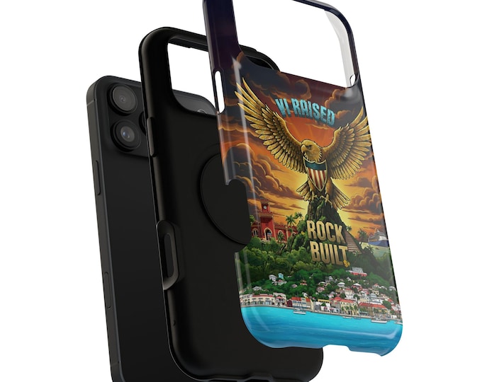 VI Raised Rock Built Phone Case