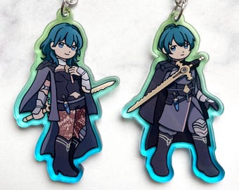 Fire Emblem Three Houses Byleth Acrylic Charm Keychain