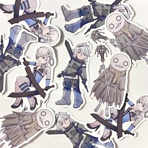 Nier Replicant Stickers | Brother Nier, Kaine, Emil
