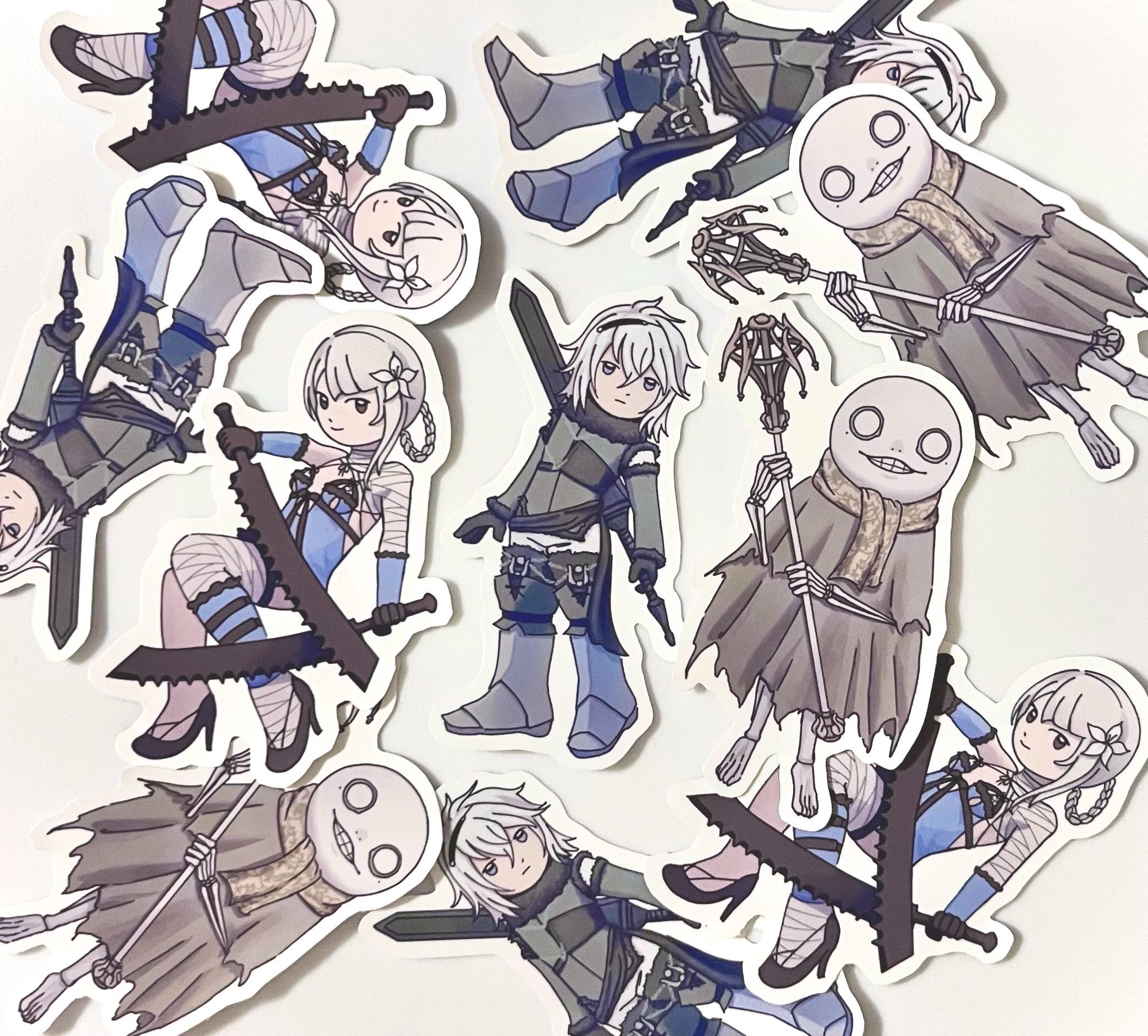 Nier Replicant Kaine - Etsy