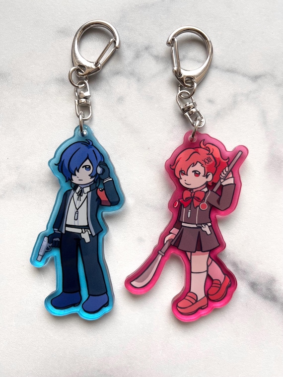 Persona Protagonists Acrylic Charm Keychains Makoto Yuki