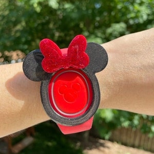 MagicBand Cover, Disney Vacation, Disney Gift, Snap On MagicBand Mouse Cover