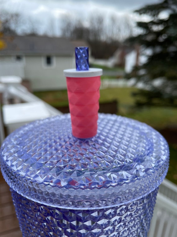 Stanley Tumbler Cup Straw Topper Stanley Cup Accessory Straw Buddy Straw  Charm Straw Decoration 3D Printed Pink 