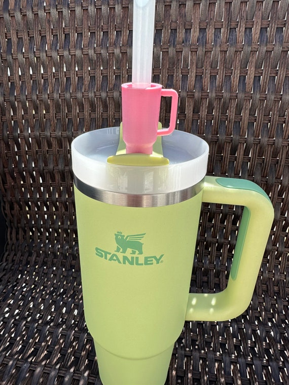 Stanley Tumbler Cup Straw Topper Stanley Cup Accessory Straw Buddy Straw  Charm Straw Decoration 3D Printed Pink 