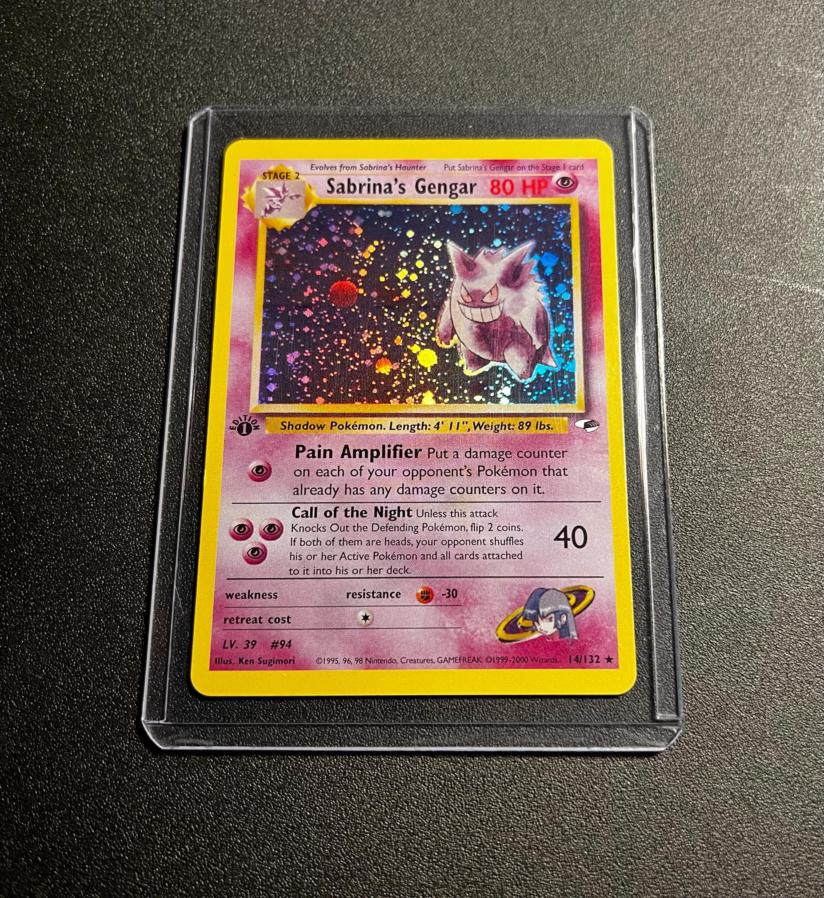 Sabrinas Gengar Card - Etsy