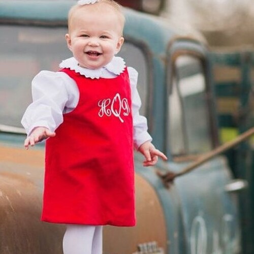 baby girl red jumper