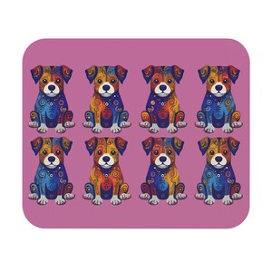 Rectangle Mouse Pad - Cute Fun Chic Cool Vibe Edgy Cheerful Design for Desk, Office, Gaming - Alternative: Custom Mouse Mat, Personalized