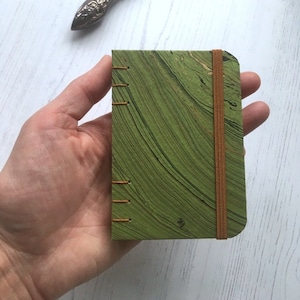 A7 Weekly Planner: Made-to-Order Coptic Bound Diary