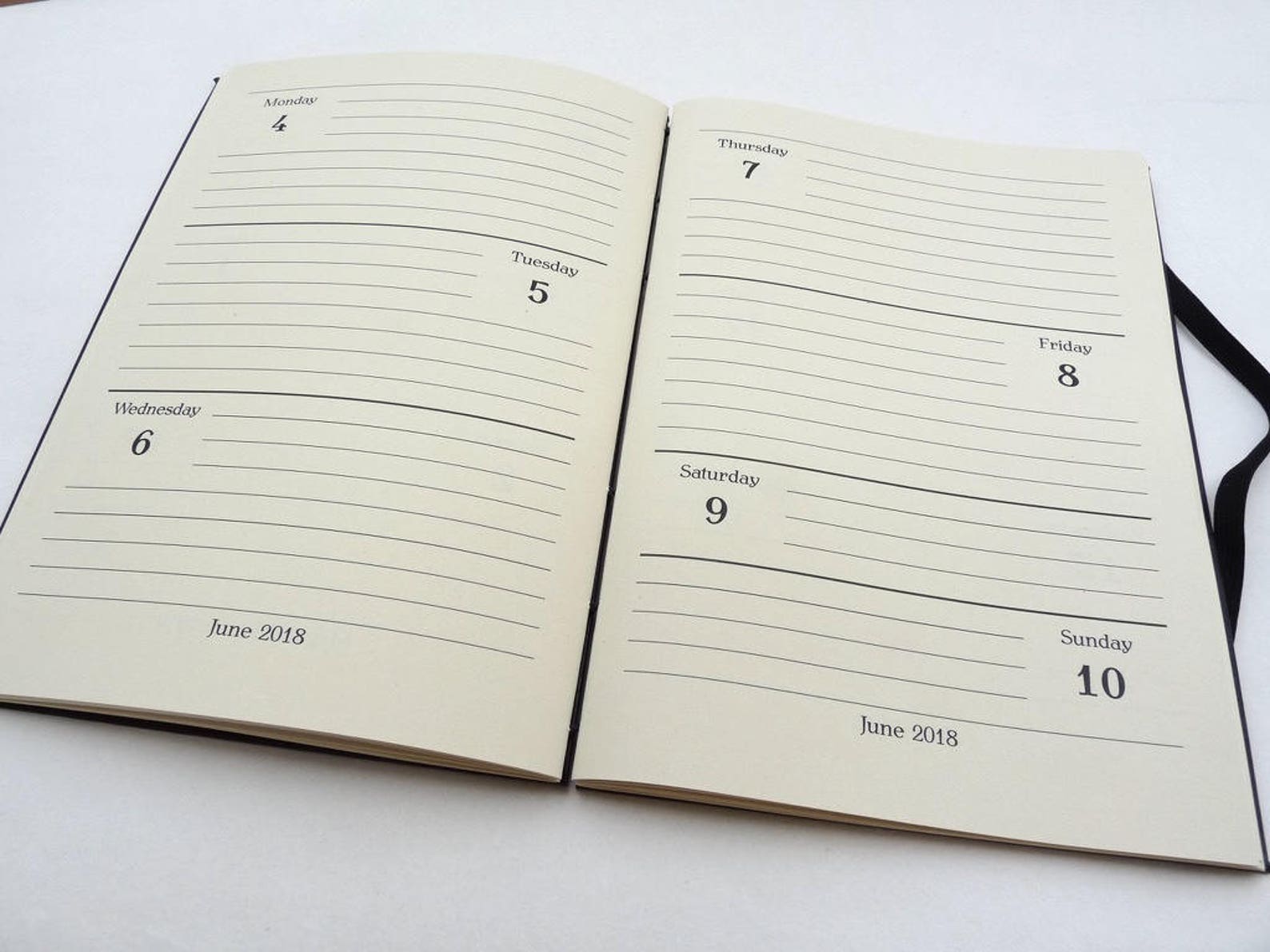 A5 Weekplanner 2022 2023 2024 2025 datumplanner op maat Etsy Nederland