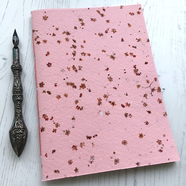 A5 handmade paper soft cover notebook