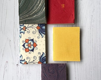 Set of 5 mini notebooks