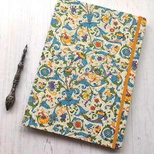 A4 Florentine Journal: Customisable Coptic Bound book