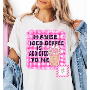 Coquette Iced Coffee PNG, iced coffee png with bows, iced coffee png designs, funny mama png, coffee lover coquette bow, coffee sublimation