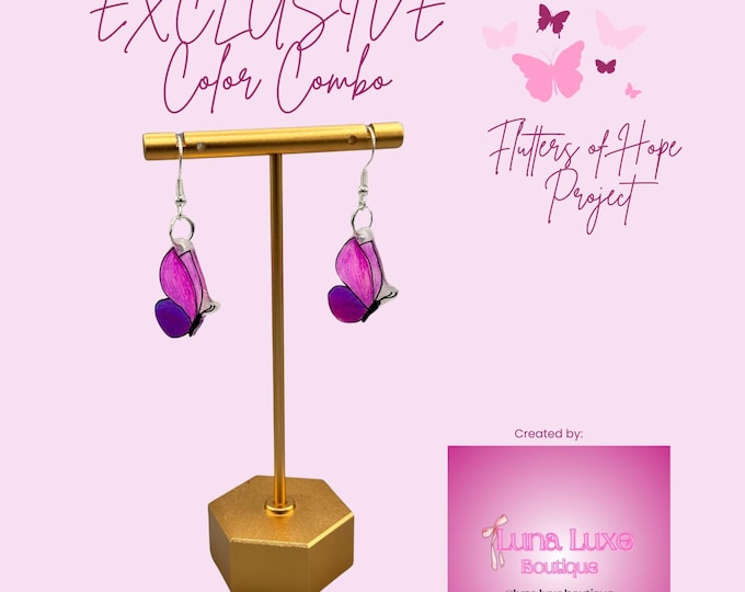 Flutters of Hope Project Luna Luxe Bracelets and Earrings