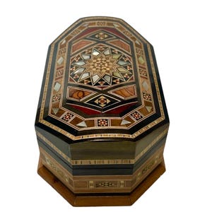 HexaEdge Mosaic Inlay Box