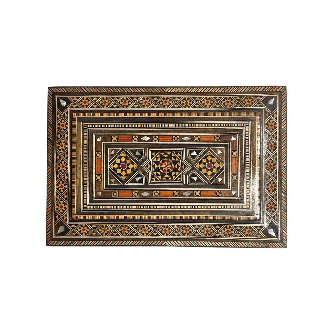 Islamic Inlay Storage Box - Etsy
