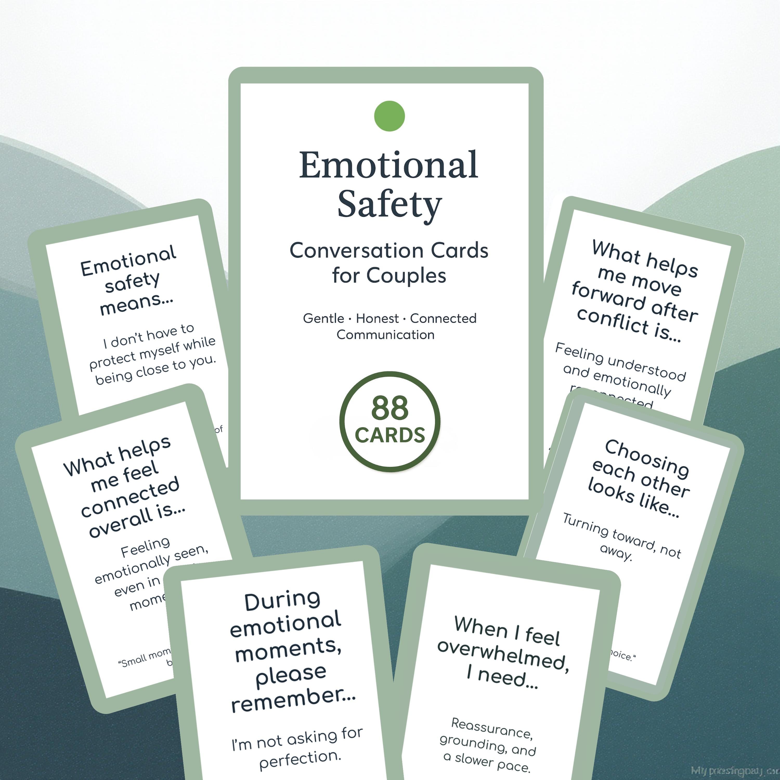 Conversation cards deep - Etsy México, image size:3000x3000