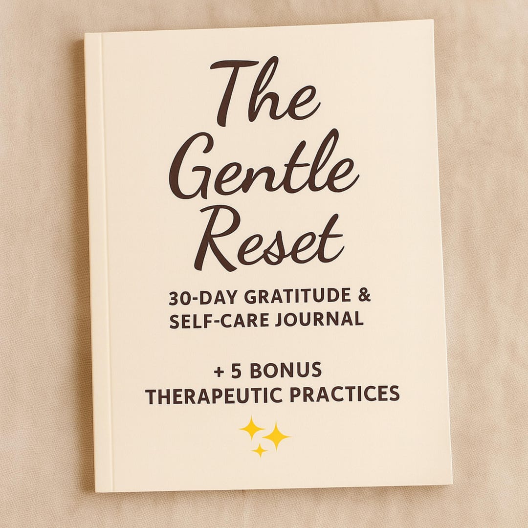 The Gentle Reset – 30-day Gratitude | Self-care Journal | Mindfulness ...