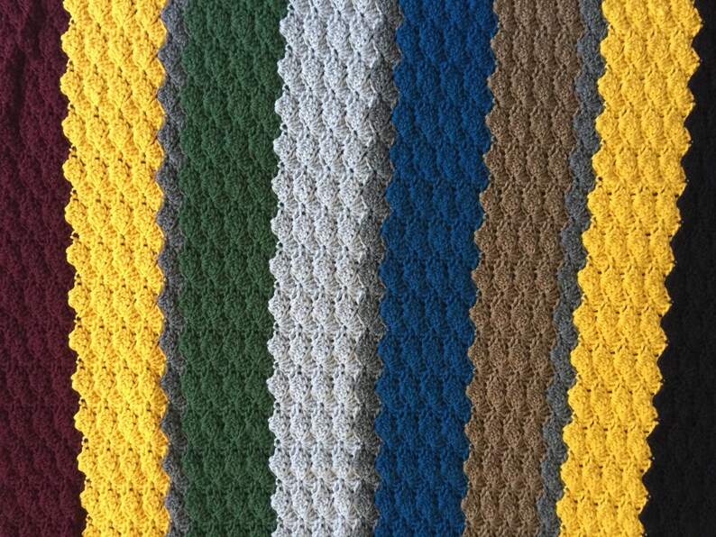 Harry Potter Hogwarts House Colors Inspired Crochet Baby Etsy