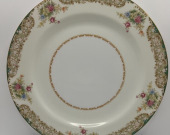 Vintage Wentworth Silver Wheat Soup Bowls - Fine China, Set of 4