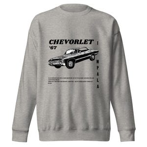 Supernatural Chevy Impala &#39;67 - Unisex Sweatshirt